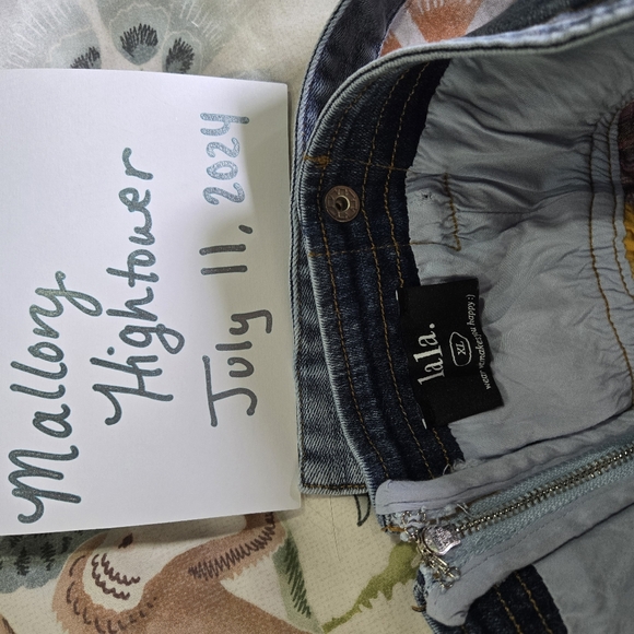 Dressed in lala walking on Sunshine Overall Dress size XL like new - Picture 4 of 4